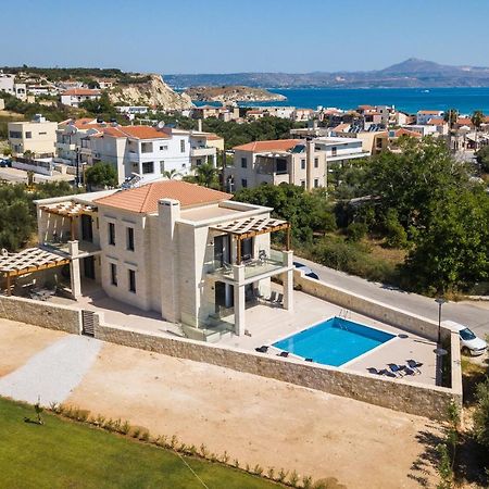 Eudora Luxury Stone Villa Almirida Exteriör bild