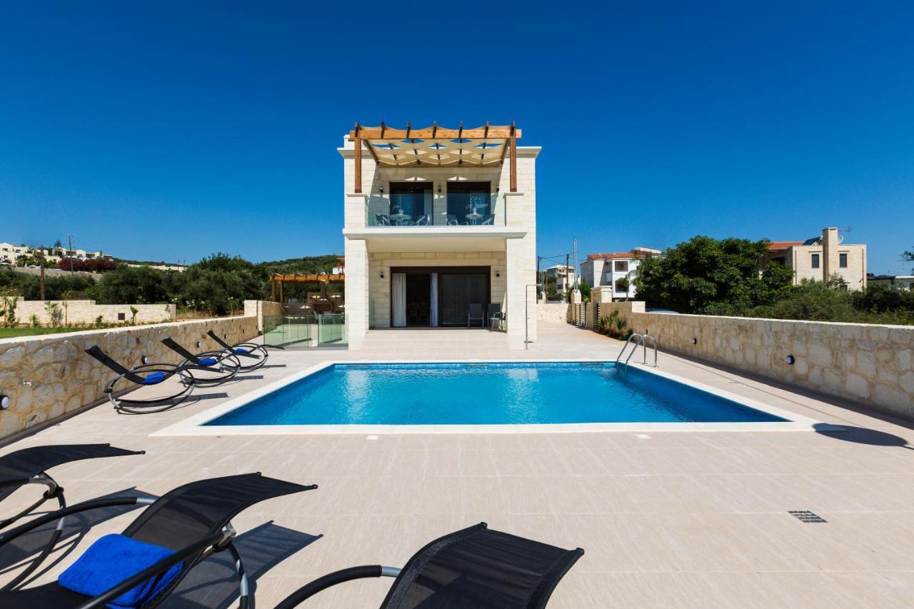 Eudora Luxury Stone Villa Almirida Exteriör bild