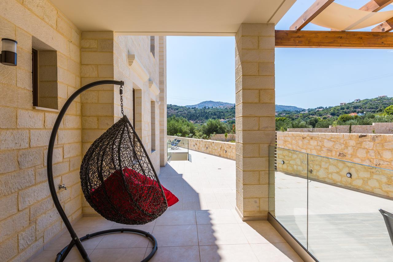 Eudora Luxury Stone Villa Almirida Exteriör bild