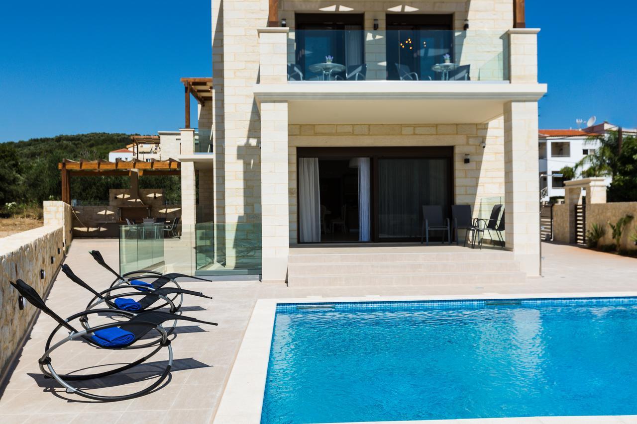 Eudora Luxury Stone Villa Almirida Exteriör bild