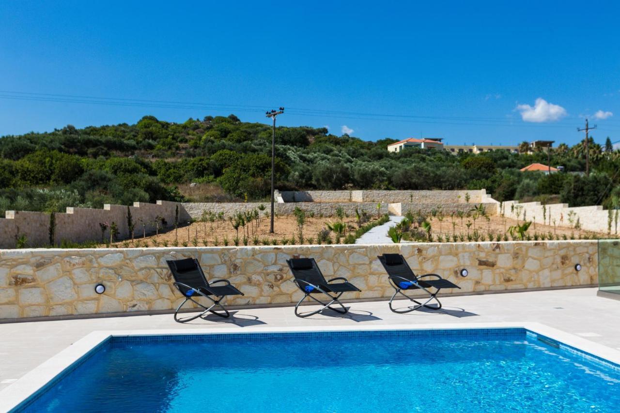Eudora Luxury Stone Villa Almirida Exteriör bild