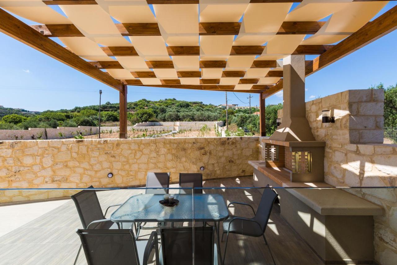 Eudora Luxury Stone Villa Almirida Exteriör bild