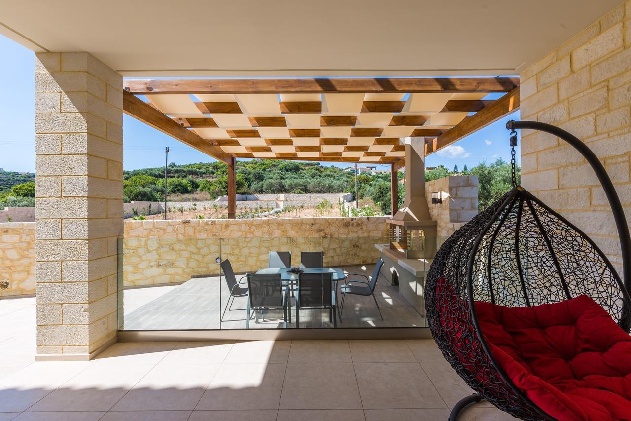 Eudora Luxury Stone Villa Almirida Exteriör bild