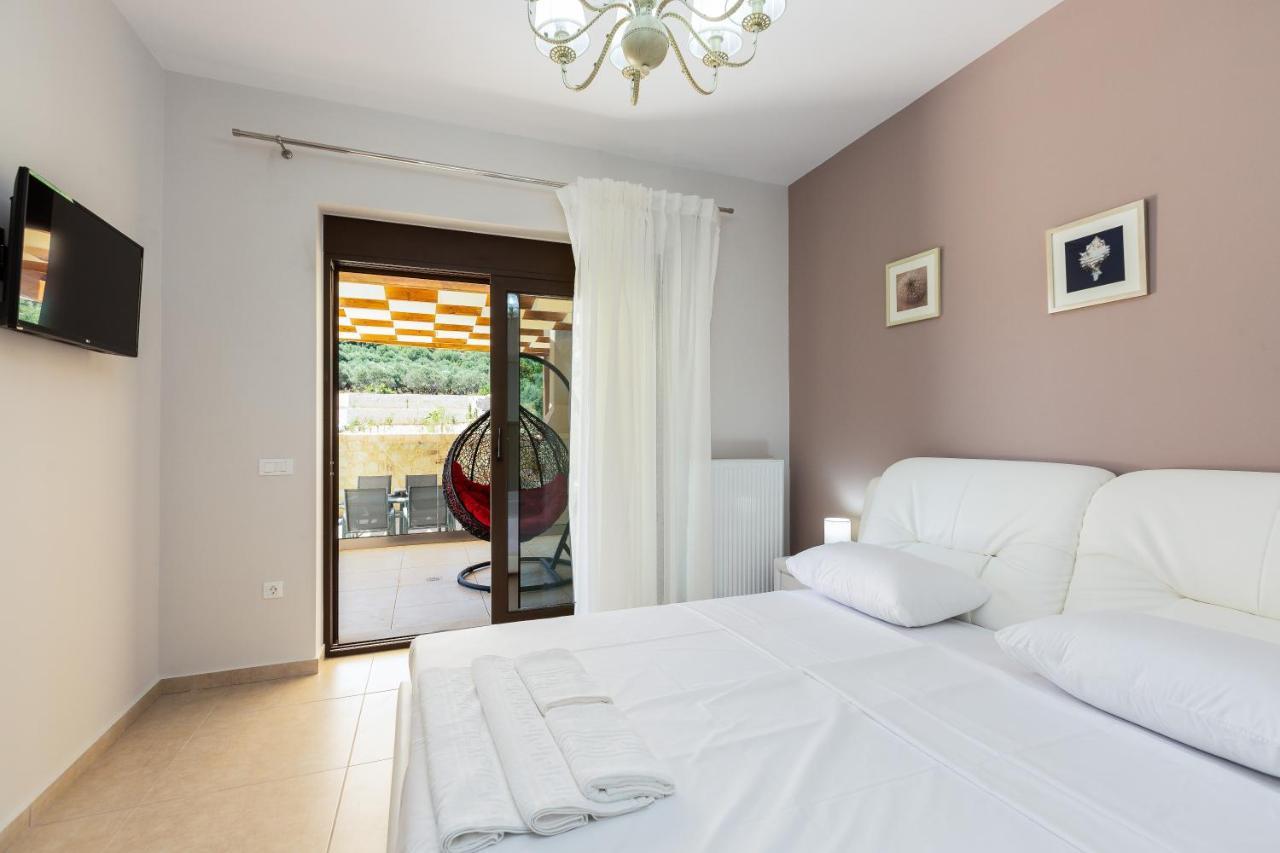 Eudora Luxury Stone Villa Almirida Exteriör bild