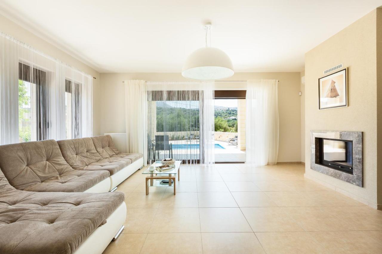 Eudora Luxury Stone Villa Almirida Exteriör bild