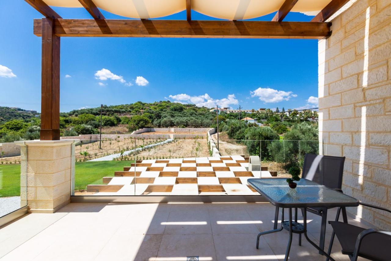 Eudora Luxury Stone Villa Almirida Exteriör bild
