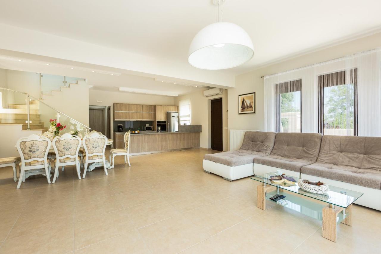 Eudora Luxury Stone Villa Almirida Exteriör bild